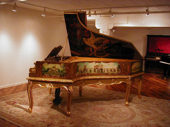 pianoforte romantique piano collection musee patrimoine culturel piano roccoco